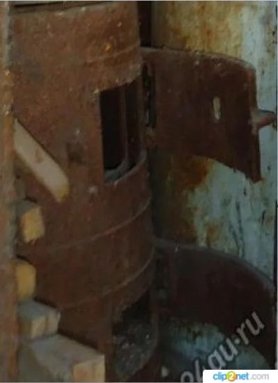 Лот: 5433490. Фото: 1. Печь - "буржуйка", чугунная, с... Банные принадлежности