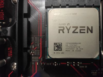 Лот: 19306821. Фото: 1. Процессор Ryzen 1600 Asus PRIME... Комплекты запчастей