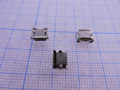 Лот: 12287299. Фото: 1. Системный разъём №051 micro-USB... Разъёмы