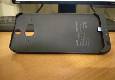 Лот: 12257584. Фото: 1. Чехол аккумулятор для htc one... Чехлы, бамперы