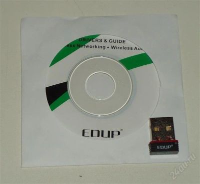 Лот: 1490290. Фото: 1. Mini WIFi адаптер EDUP. WiFi, Bluetooth адаптеры