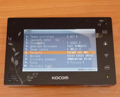Лот: 3692249. Фото: 1. Домофон Kocom KCV-A374SD le. Видеонаблюдение
