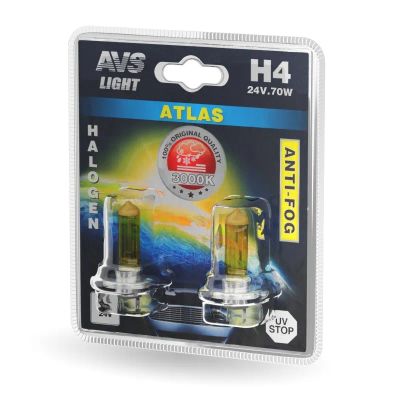 Лот: 20584341. Фото: 1. Галогенная лампа AVS /ATLAS ANTI-FOG... Оптика и освещение