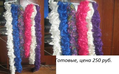 Лот: 4396573. Фото: 1. шарф ажурный цена за шт. в коменте. Готовые изделия