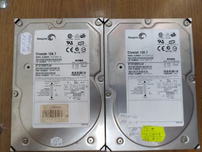 Лот: 15272566. Фото: 1. SCSI_HDD Seagate ST373207LW. Жёсткие диски (HDD)