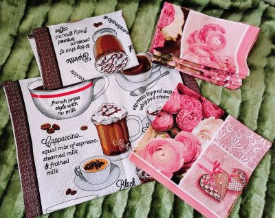 Лот: 25731496. Фото: 1. Полотенца кухонные вафельные. Полотенца