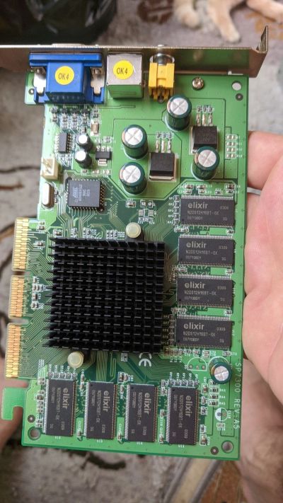 Лот: 16340096. Фото: 1. geforce 4 mx440-8x. Видеокарты