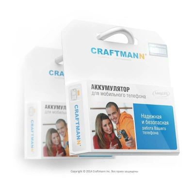Лот: 15545226. Фото: 1. Аккумулятор Nk 7390 /Craftmann. Аккумуляторы