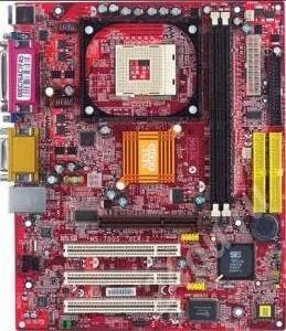 Лот: 641491. Фото: 1. Мать MSI MS-7005 ver1.0. Материнские платы