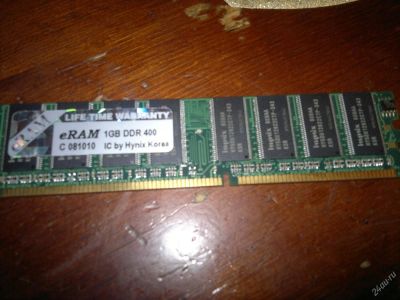 Лот: 3360143. Фото: 1. оперативная память eRam 1gb ddr1. Оперативная память