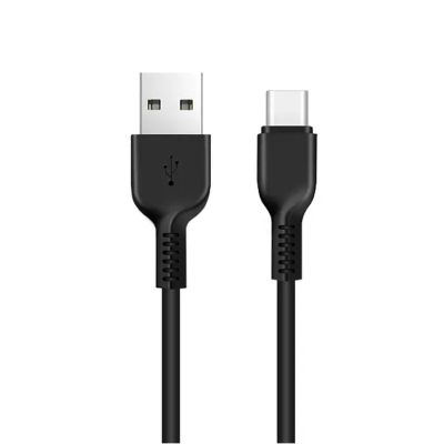 Лот: 21430847. Фото: 1. Кабель USB Hoco X20 Type-C черный... Дата-кабели, переходники