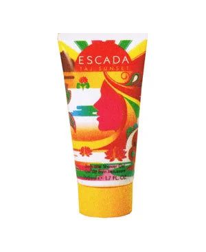 Лот: 11146100. Фото: 1. Escada woman Taj Sunset Гель для... Женская парфюмерия