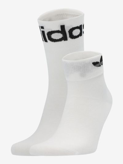 Лот: 22416475. Фото: 1. Носки adidas, 3 пары, Белый. Другое (спортивная одежда)