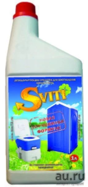 Лот: 8731244. Фото: 1. Жидкость SVITI 1 л Доставка tj. Унитазы, биде