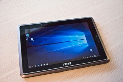 Лот: 11472121. Фото: 1. Планшет MSI WinPad 110W (win10... Планшеты