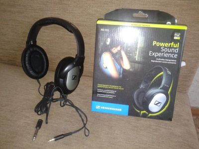 Лот: 7569656. Фото: 1. Наушники Sennheiser HP 201. Наушники, гарнитуры
