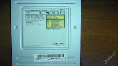 Лот: 1965637. Фото: 1. Привод DVD+R/RW writemaster SH-W162... Приводы CD, DVD, BR, FDD