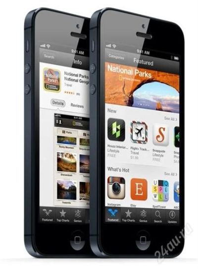 Лот: 2347066. Фото: 1. iPhone 5 16GB black (черный) новый... Смартфоны
