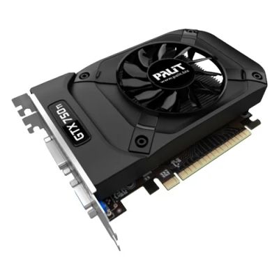 Лот: 8274053. Фото: 1. Palit GTX 750 Ti. Видеокарты
