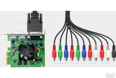 Лот: 8883500. Фото: 1. PCIe-плата Blackmagic Intensity... ТВ-тюнеры и карты захвата