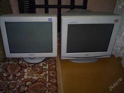 Лот: 2655042. Фото: 1. 2-а ЭЛТ монитора Samtron 78BDF... ЭЛТ-мониторы