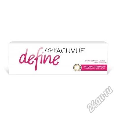 Лот: 5806161. Фото: 1. Линзы акувью дефайн Acuvue Define... Контактные линзы