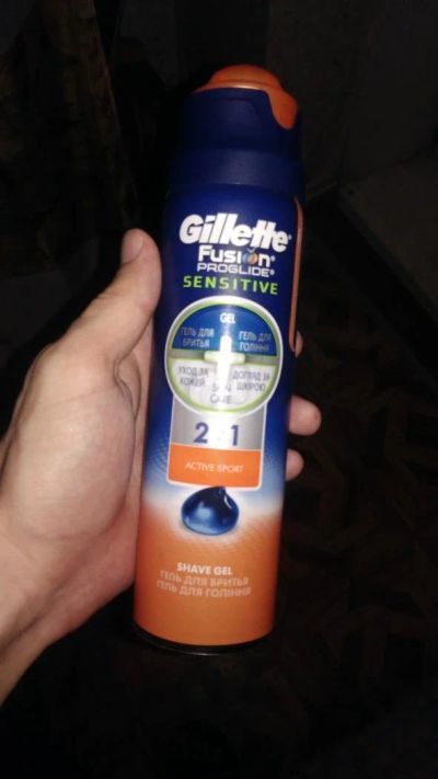 Лот: 10066385. Фото: 1. Гель для бритья Gillette Fusion... Другое (красота и здоровье)