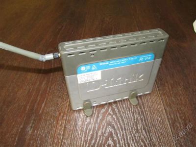 Лот: 1240449. Фото: 1. Adsl router + 4 Lan + WiFi dlink... Проводные модемы