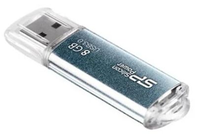 Лот: 4463596. Фото: 1. Flash USB 3.0 Silicon Power 8GB... USB-флеш карты