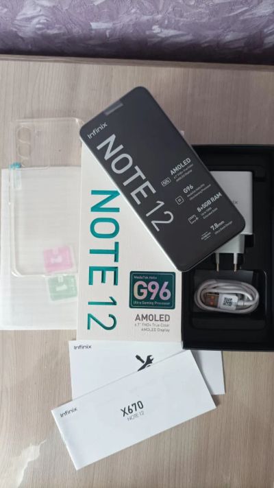 Лот: 19433142. Фото: 1. Смартфон новый Infinix note 12... Смартфоны