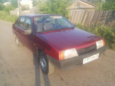 Лот: 5649780. Фото: 1. ВАЗ 21099 2001г. Вишневый. Автомобили