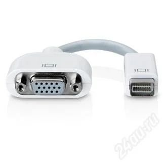 Лот: 1824871. Фото: 1. Переходник mini DVI на VGA для... Другое (компьютеры, оргтехника, канцтовары)