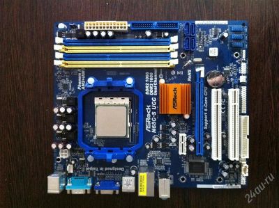 Лот: 1144001. Фото: 1. Asrock N68С-S UCC AM2+ /GeForce... Материнские платы