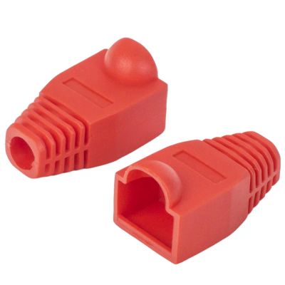 Лот: 17508812. Фото: 1. Защитный колпачок RJ45 красный. Разъёмы