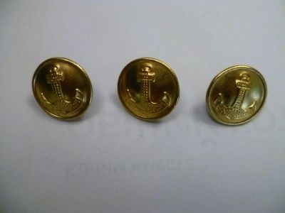 Лот: 4111945. Фото: 1. пуговицы военно морской флот 3... Нашивки, шевроны, погоны