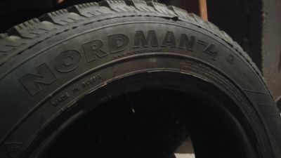 Лот: 14772451. Фото: 1. Nokian Nordman 4 R15 комплект. Шины