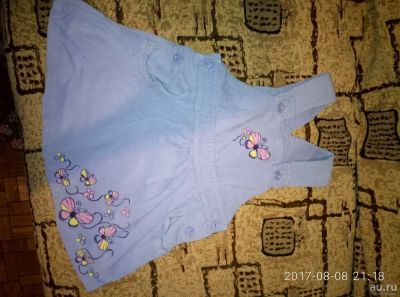 Лот: 10070764. Фото: 1. сарафан вельветовый. Платья, сарафаны