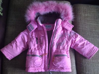 Лот: 8004052. Фото: 1. Куртка на девочку осень-зима KIKO. Комплекты, комбинезоны, костюмы