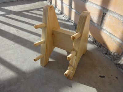 Лот: 7156659. Фото: 1. Подставки из дерева лакированные... Торговое