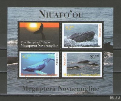 Лот: 16215936. Фото: 1. 2012 год. Ниуафооу. Фауна. Морская... Марки