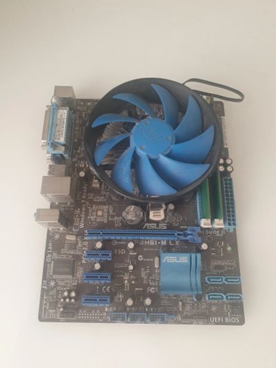 Лот: 18031995. Фото: 1. Asus P8H61-M LX, Core i3-2120... Компьютеры в сборе