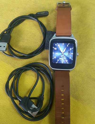 Лот: 11603090. Фото: 1. Смарт часы Asus ZenWatch 2 (WI501Q... Смарт-часы, фитнес-браслеты, аксессуары