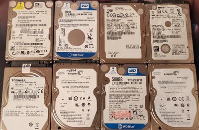 Лот: 16482001. Фото: 1. винты 500Gb-5шт, 250Gb-2шт, 160gb-1шт. Жёсткие диски (HDD)