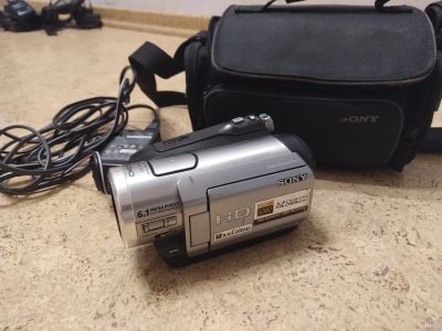 Лот: 13502857. Фото: 1. Видеокамера Sony HDR HC7. Видеокамеры