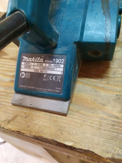Лот: 14362661. Фото: 1. Электро рубанок makita 1902. Ручной инструмент