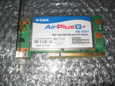 Лот: 7141493. Фото: 1. PCI wi fi сетевая карта dwl-g520... WiFi, Bluetooth адаптеры