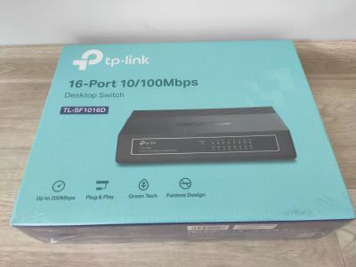 Лот: 19302338. Фото: 1. Коммутатор TP-Link TL-SF1016D. Коммутаторы