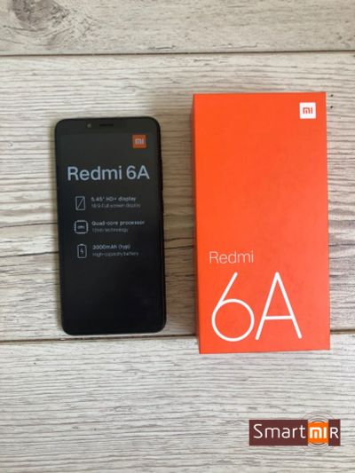 Лот: 11950521. Фото: 1. Смартфон Xiaomi Redmi 6A 2/16GB... Смартфоны