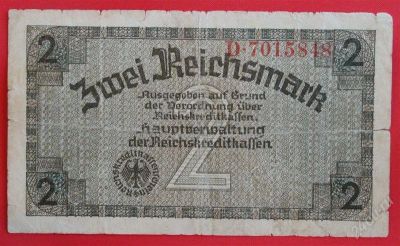 Лот: 1597830. Фото: 1. (№869) 2 марки (1940) (Германия... Германия и Австрия