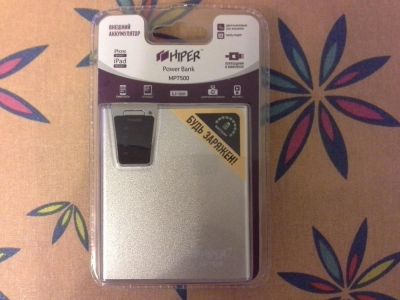 Лот: 5085540. Фото: 1. Аккумулятор внешний 7500 mAh HIPER... Аккумуляторы